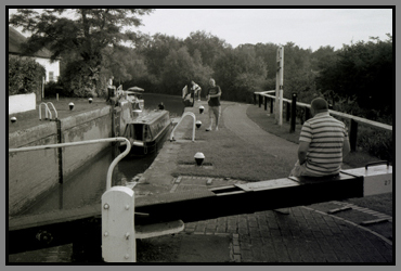 lock 27, grand union canal, linslade