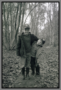 ryan and liam in thornden wood
